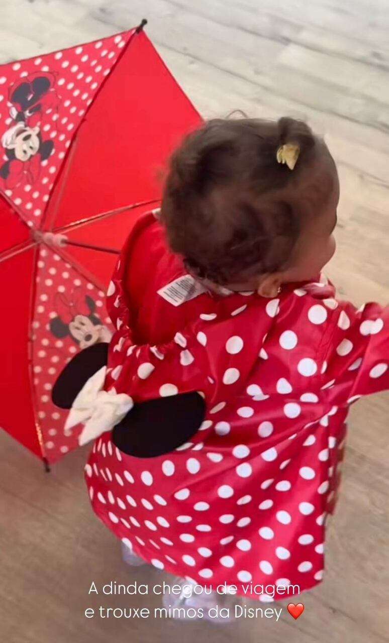Filha de Neymar e Bruna Biancardi, Mavie exibe &lsquo;look&rsquo; da Minnie &ndash;