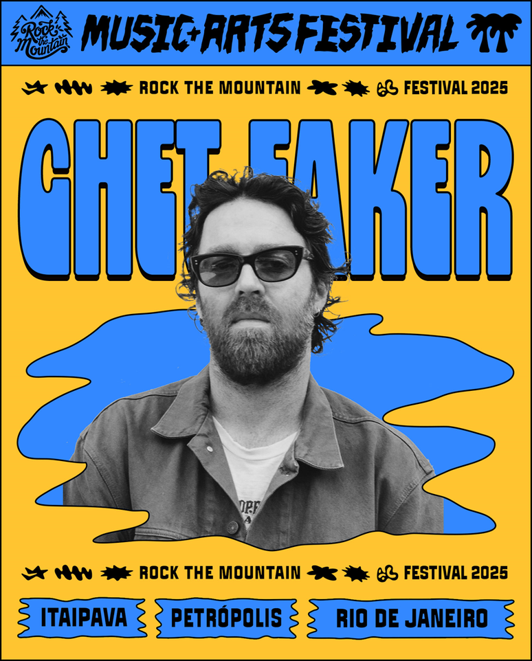 Chet Faker é confirmado no lineup do Rock the Mountain 2025; veja detalhes