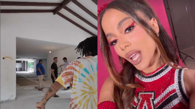 Anitta desabafa sobre reforma da casa