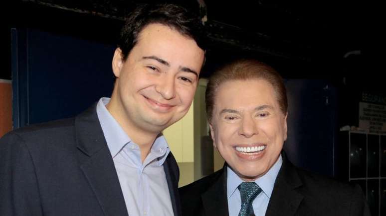 Fernando Morgado e Silvio Santos