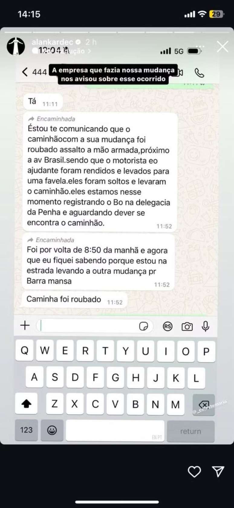 atacante Alan Kardec &mdash;