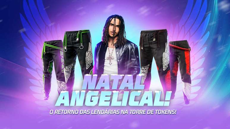 Free Fire - Fim de Ano Frifas: Aurora