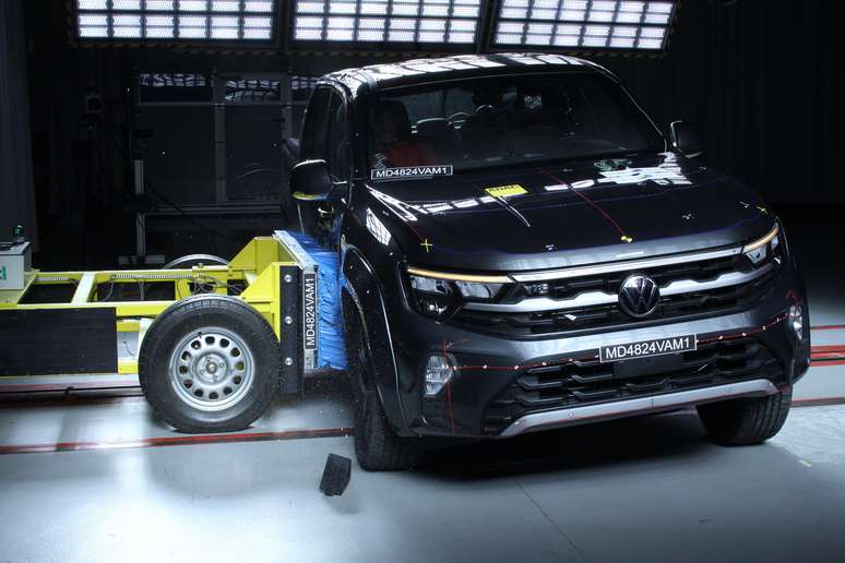 Volkswagen Amarok no crash test do Latin NCAP