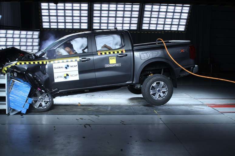 Ford Ranger no crash test do Latin NCAP