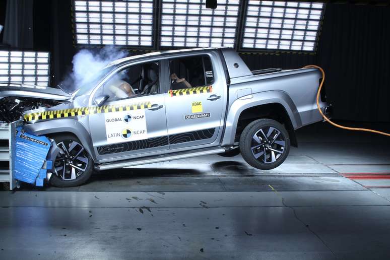 Volkswagen Amarok no crash test do Latin NCAP