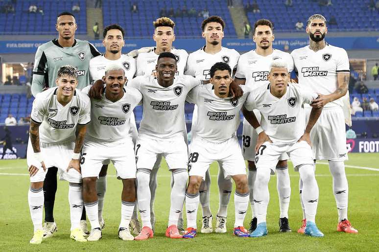 Botafogo antes do confronto contra o Pachuca &ndash;
