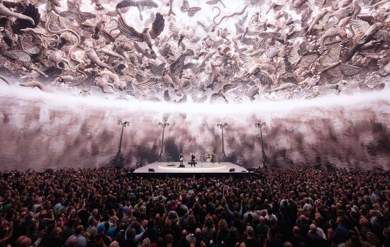 U2 at the Sphere in Las Vegas on September 30, 2023. CREDIT: Kevin Mazur/Getty Images for Live Nation