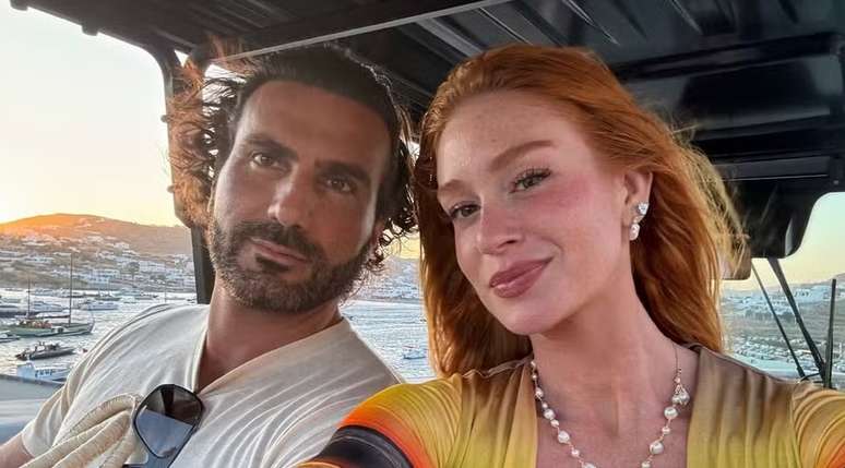 Marina Ruy Barbosa e Abdul Fares ficaram noivos em outubro de 2023 e pretendem se casar no próximo ano