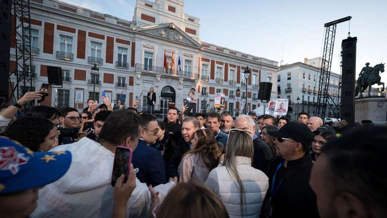 Edmundo González se refugiou em Madri, na Espanha, em setembro – segundo ele, em meio a pressões, coações e ameaças, após as eleições presidenciais venezuelanas do último dia 28 de julho