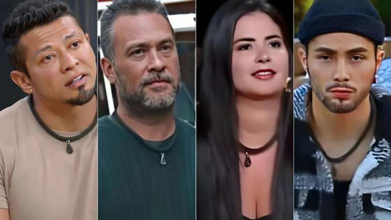 Gilson de Oliveira, Juninho Bill, Vanessa Carvalho e Gui Vieiravai de bet sinais'A Fazenda 16'