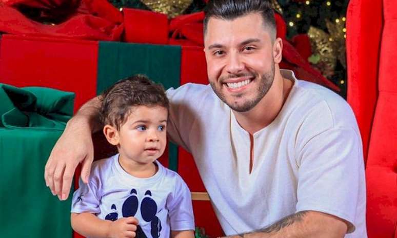 Murillo Huff faz linda homenagem ao filho L&eacute;o