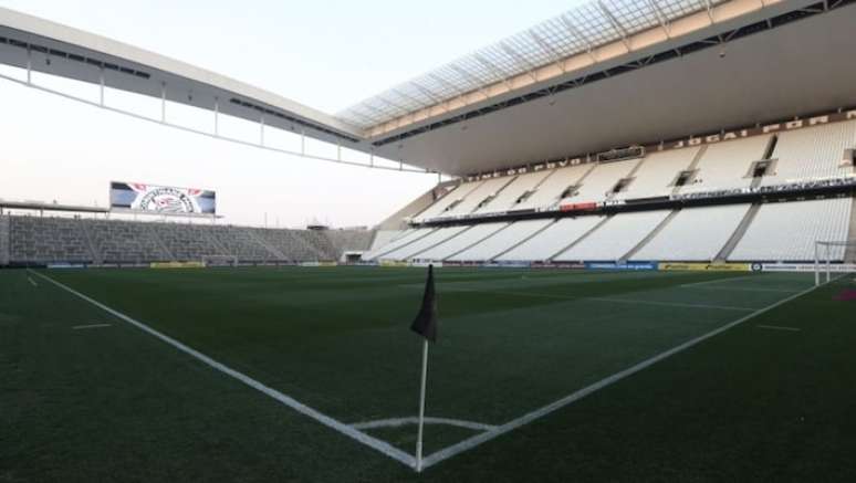 A Neo Química Arena, estádio do Corinthians; clube está dentro do prazo para apresentar plano de pagamento das dívidas