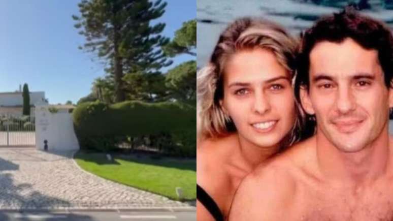 Veja a mans&atilde;o em Portugal onde Senna morou com Adriane Galisteu