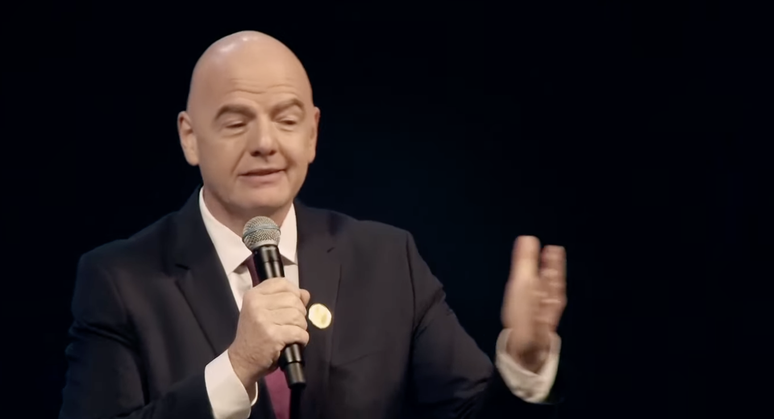 Gianni Infantino no The Best 2024