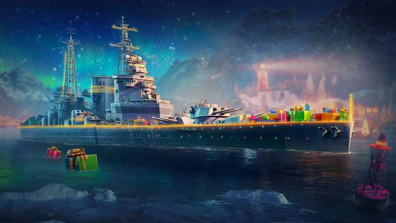 World of Warships: Legends ganha conteúdos para celebrar o fim de ano