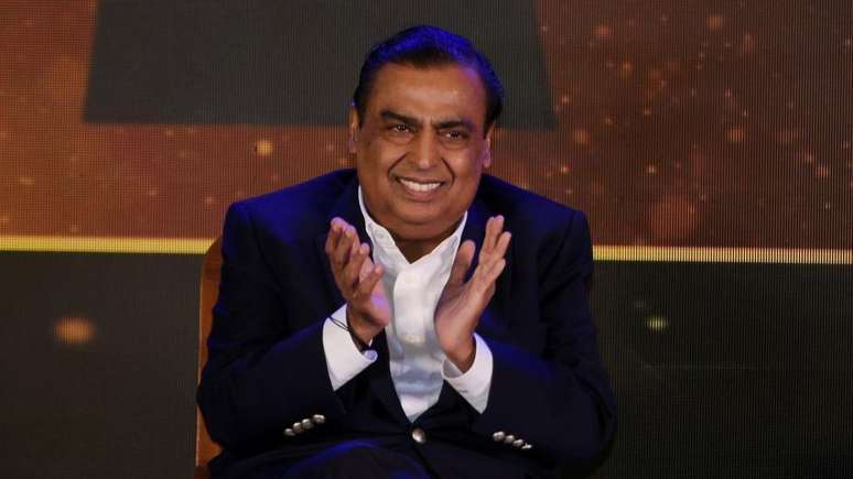 Mukesh Ambani é presidente e diretor-geral da empresa Reliance Industries