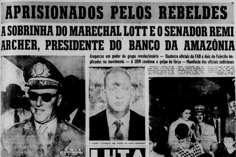 O Jornal Luta Democrática noticiou o primeiro sequestro de um avião na história do Brasil