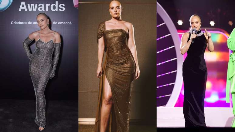 Os looks de Angélica para a premiação