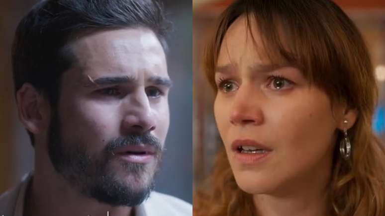 Rudá (Nicolas Prattes) e Filipa (Joana de Verona) de Mania de Você