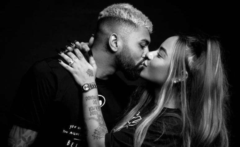 Gabigol e Rafaella Santos