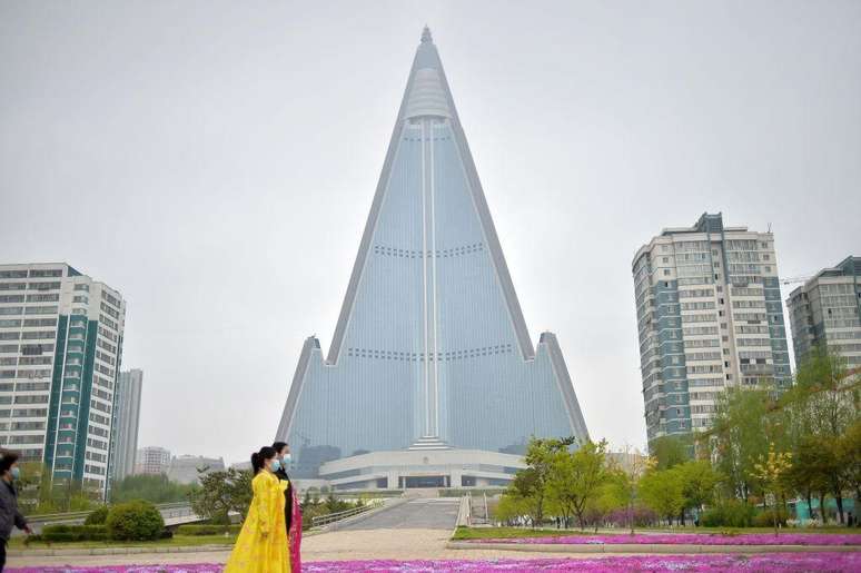 Hotel Ryugyong, em Pyongyang