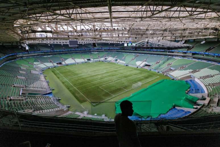 Imagens das dependências do Allianz Parque em São Paulo.