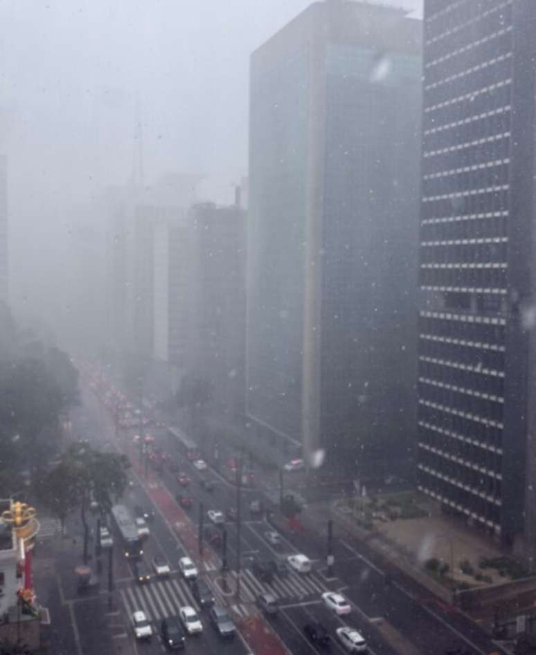 Chuva atinge a cidade de SP nesta tarde de sexta-feira, 20.