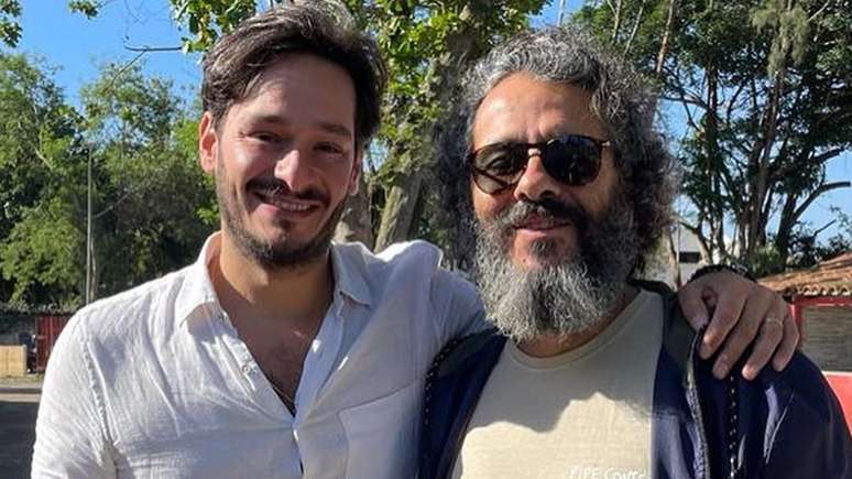 Bruno Luperi e Marcos Palmeira