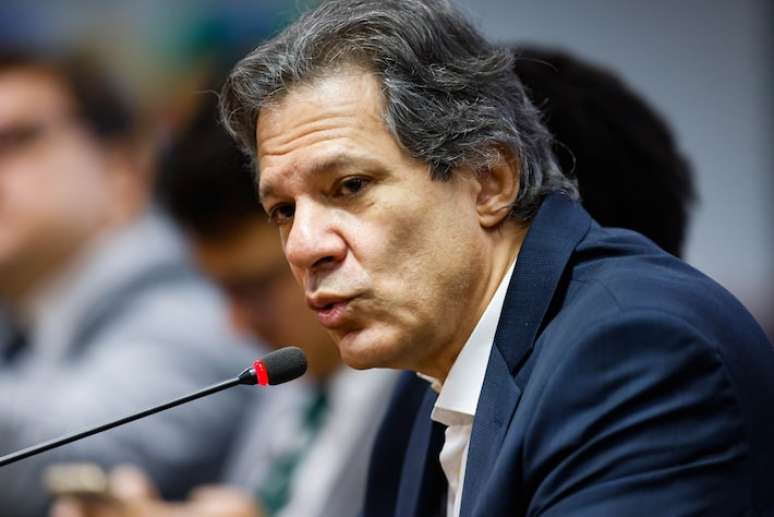 O ministro da Fazenda, Fernando Haddad