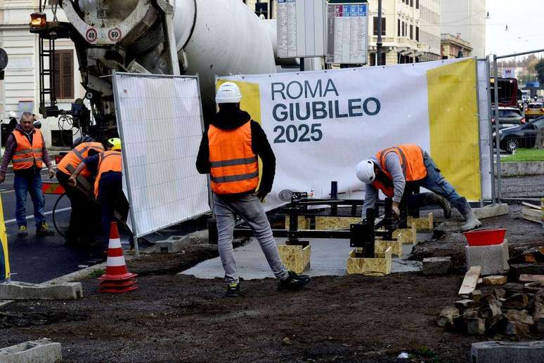 Roma se prepara para um aumento no fluxo de turistas para o Jubileu de 2025