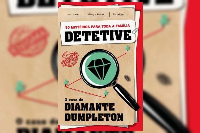 ‘Detetive: o caso do diamante Dumpleton’ traz enigmas e mistérios para serem solucionados com toda a família 