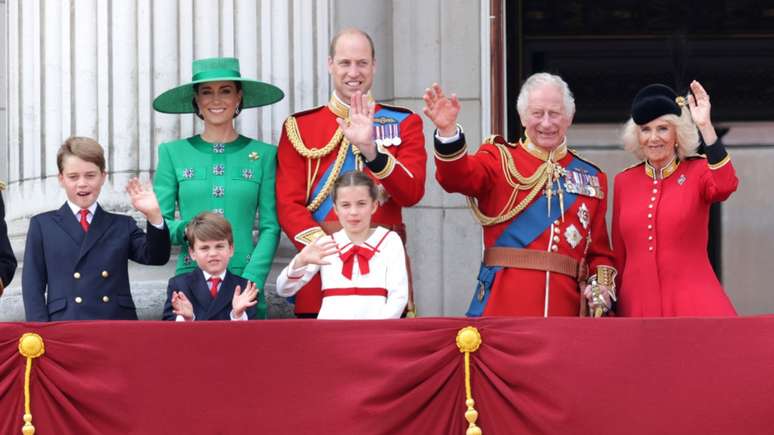 A família real britânica