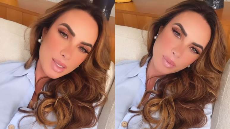 Nicole Bahls falou sobre maternidade