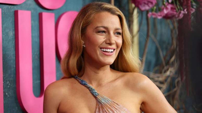 A atriz americana Blake Lively, protagonista do filme É Assim Que Acaba