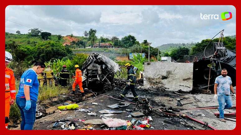 PRF diz que queda de bloco de granito de carreta pode ter causado acidente com 38 mortospix bet comMG