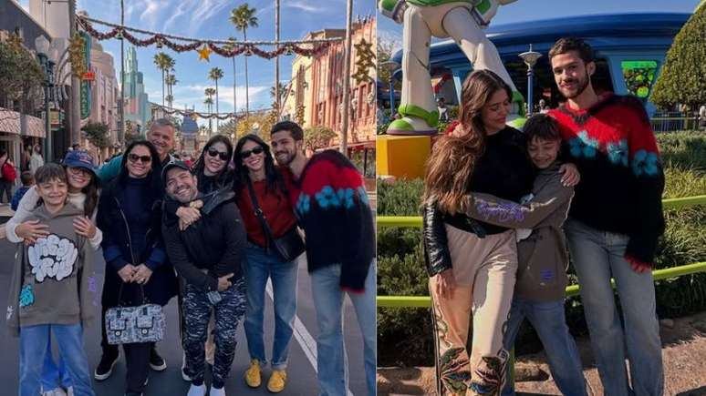 Mãe de João Guilherme mostra registros da Disney nas redes sociais; viagem conta com a presença do filho e Bruna Marquezine