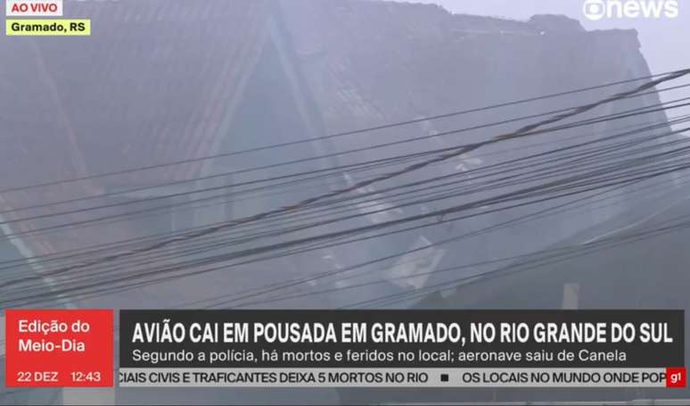 'Cena de filme de terror': turista relata momentos de pavor com mulher e filho após avião cair e atingir pousadah2bet código promocionalGramado.