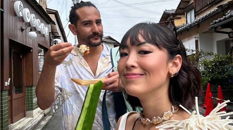 Ana Hikari e Facundo Connio estão juntos há um pouco mais de dois anos