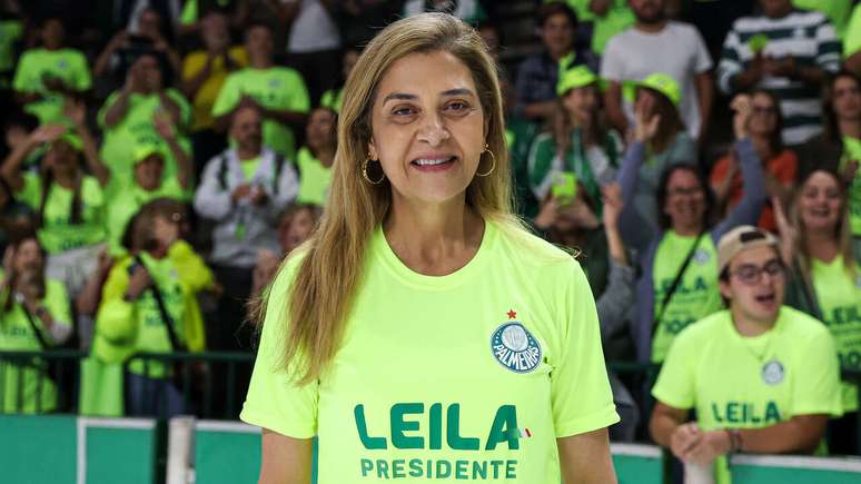 Leila Pereira é reeleita presidente do Palmeiras –