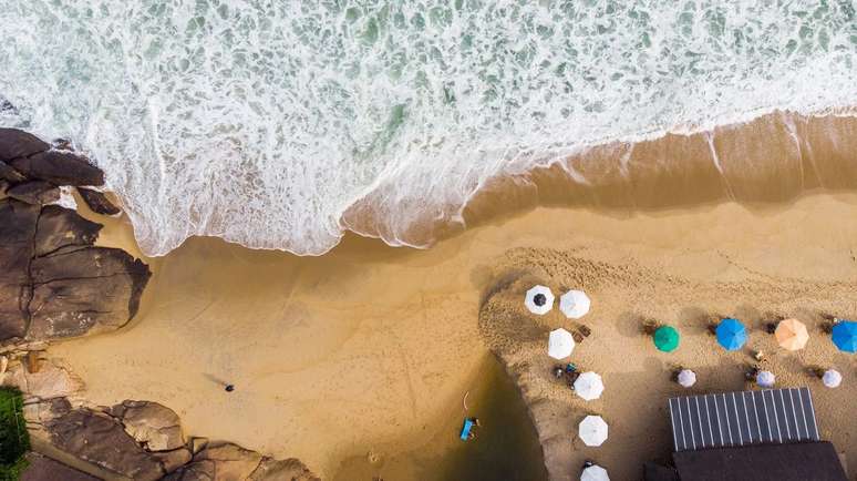 Praia do Prumirim,up esporte betUbatuba (Rogério Cassimiro/MTur/Domínio Público)