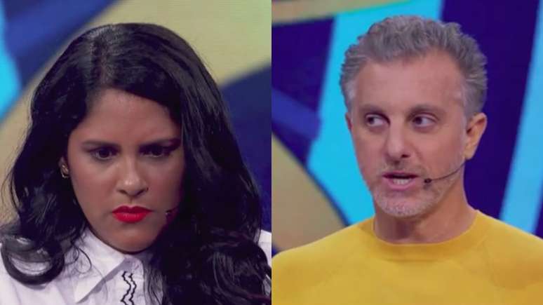 Talitha Costa e Luciano Huck no Quem Quer Ser um Milionário, do Domingão com Huck