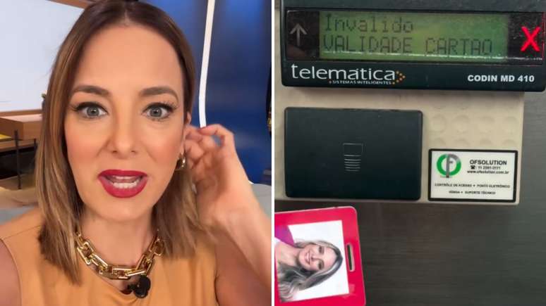 Ticiane Pinheiro mostra confusão na Record