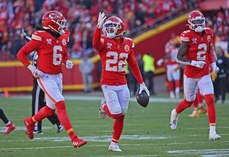 KC Chiefs são um dos times na disputa pela Rodada de Natal da NFL