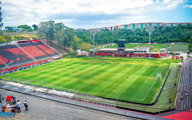 Estádio Manuel Barradas, o Barradão. 