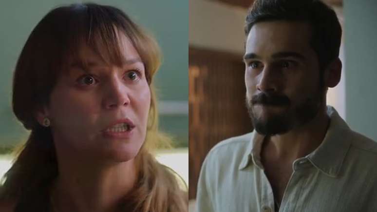 Filipa (Joana de Verona) e Rudá (Nicolas Prattes) de Mania de Você