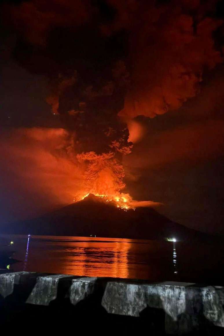 Volcán, Indonesia