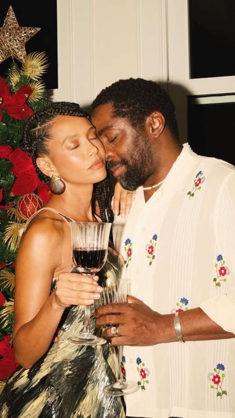 Tais Ara&uacute;jo e Laz&aacute;ro Ramos