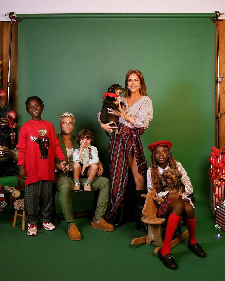 Veja como os famosos celebraram o Natal