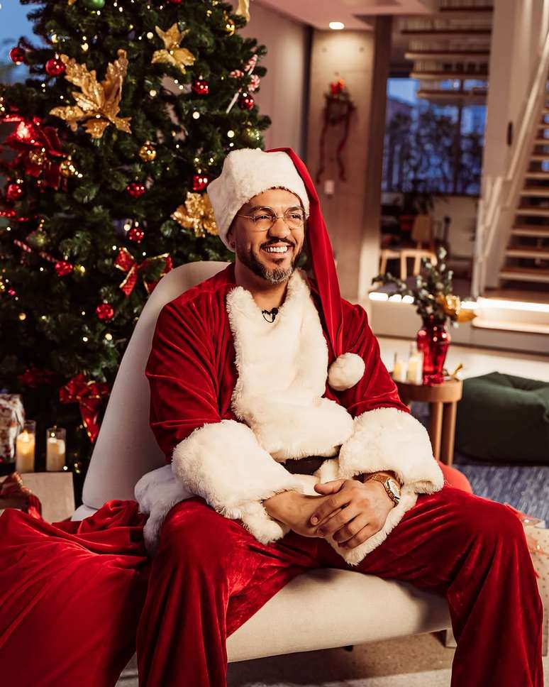 Veja como os famosos celebraram o Natal