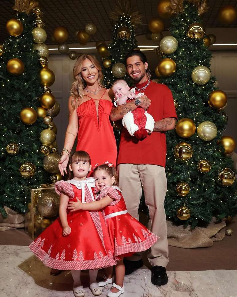 Veja como os famosos celebraram o Natal